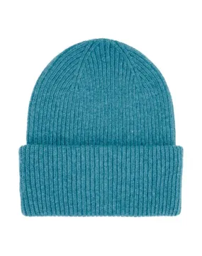 Merino Wool Hat Teal Blue | Colorful Standard