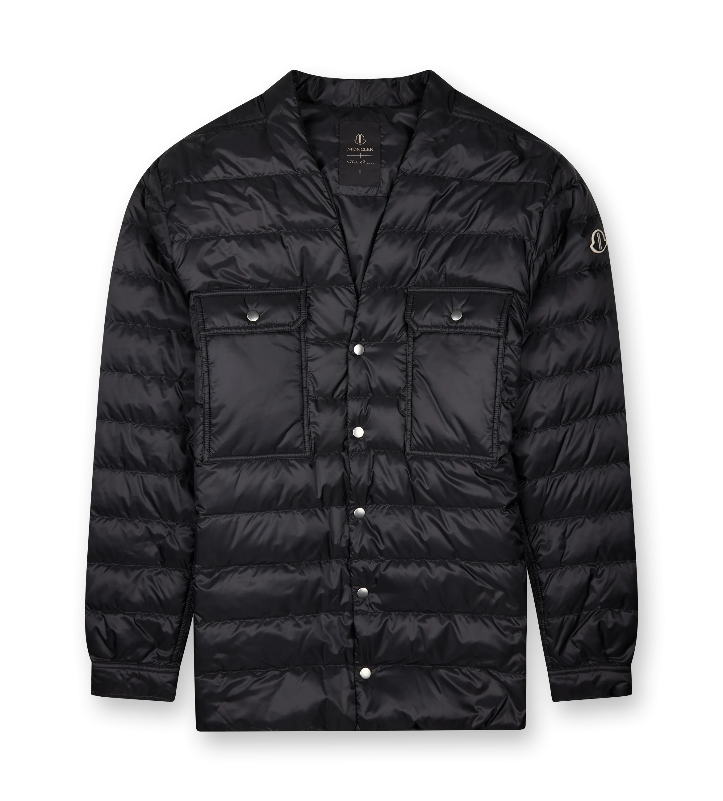 Moncler    Moncler x Rick Owens Down Outershirt Black