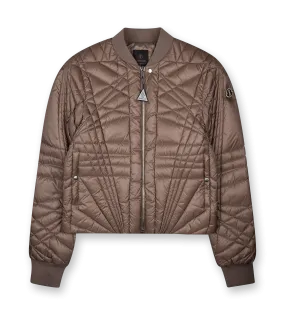 Moncler    Moncler x Rick Owens Megapenta Flight Down Bomber Jacket Dust