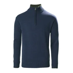 Musto Country Zip Neck Fleece Dark Cobalt