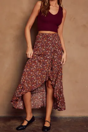 NINA FLORAL SKIRT