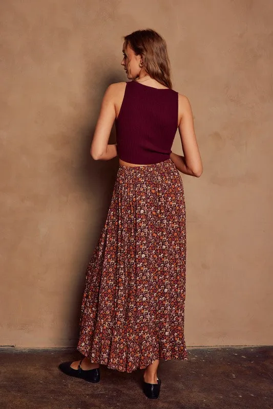 NINA FLORAL SKIRT