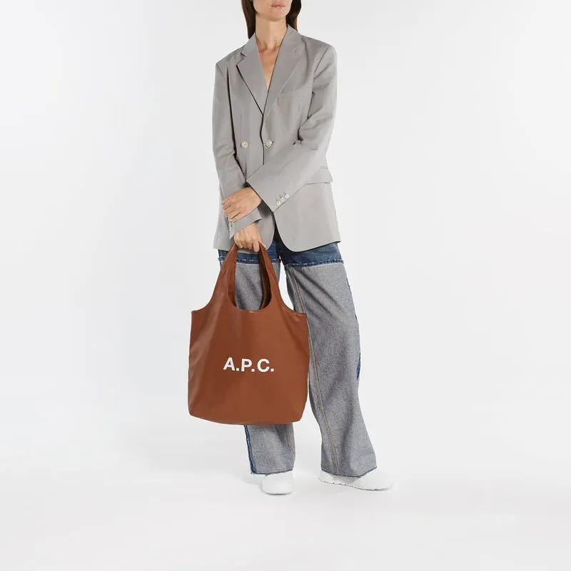 Ninon Tote Bag - A.P.C - Synthetic - Brown