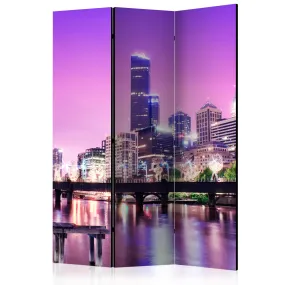 Paravento Purple Melbourne [Room Dividers]