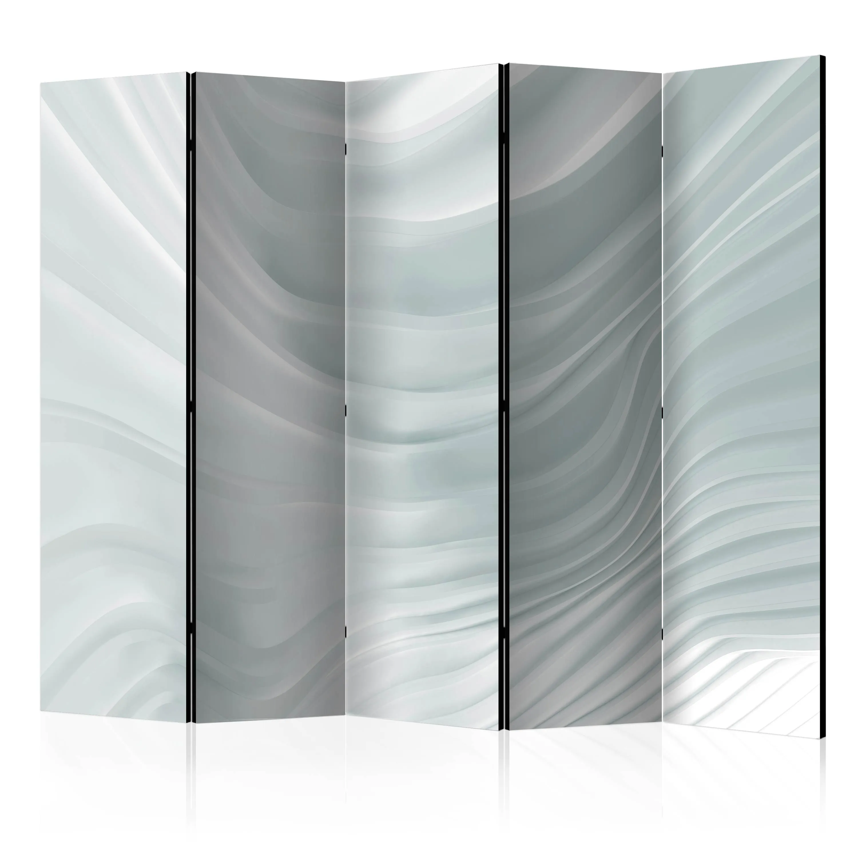 Paravento Waving White II [Room Dividers]