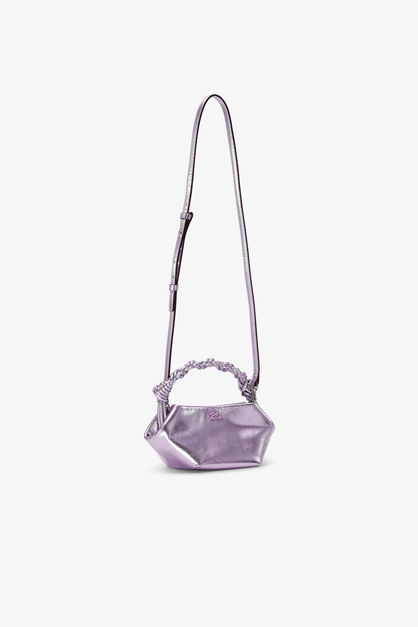 Pink Metallic Mini GANNI Bou Bag