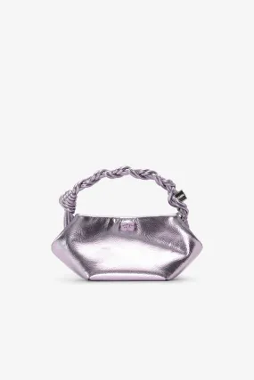 Pink Metallic Mini GANNI Bou Bag