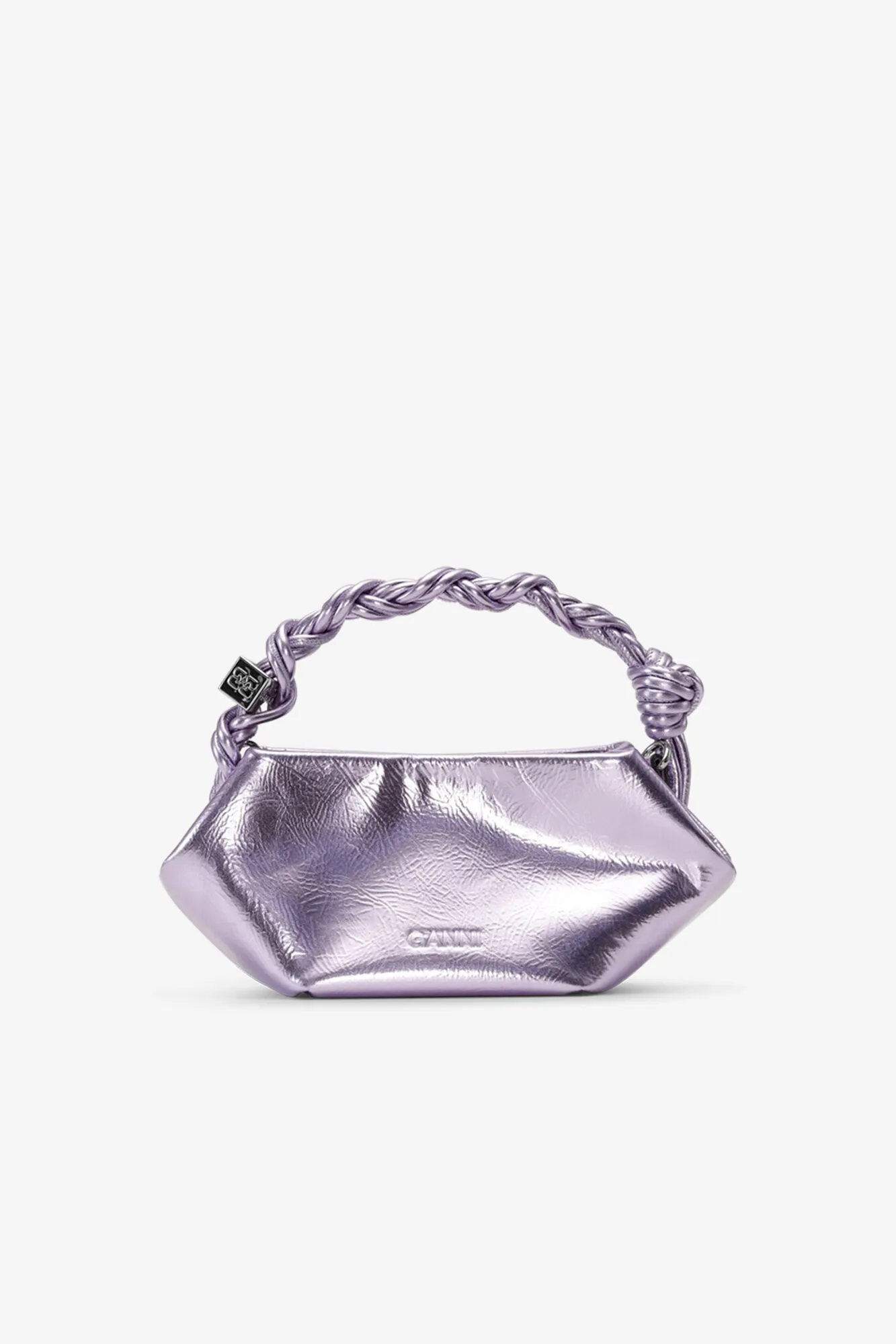 Pink Metallic Mini GANNI Bou Bag