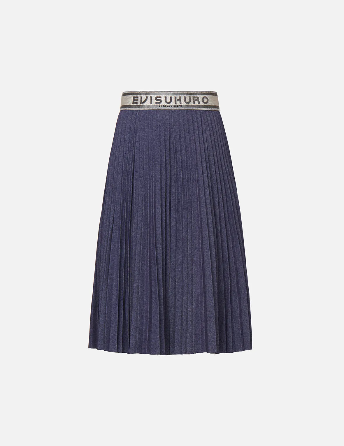 Pleated Midi Skirt