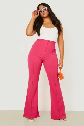 Plus Tailored Flare Pants