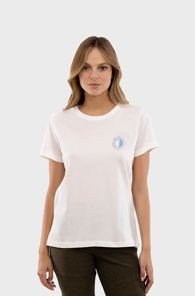 Polera Orgánica Sunset White (Mujer)