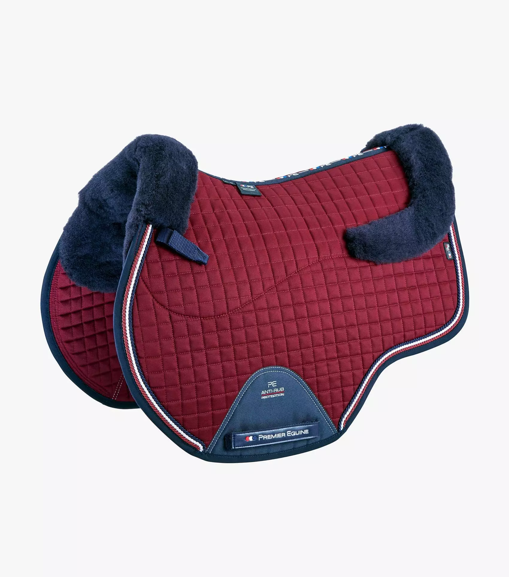 Premier Equine Close Contact Merino Wool European Saddle Pad - GP/Jump Square