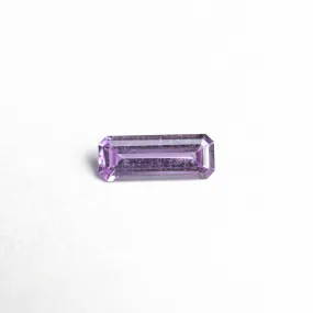 Purple Step Cut Sapphire - 0.36ct Cut Corner Rectangle