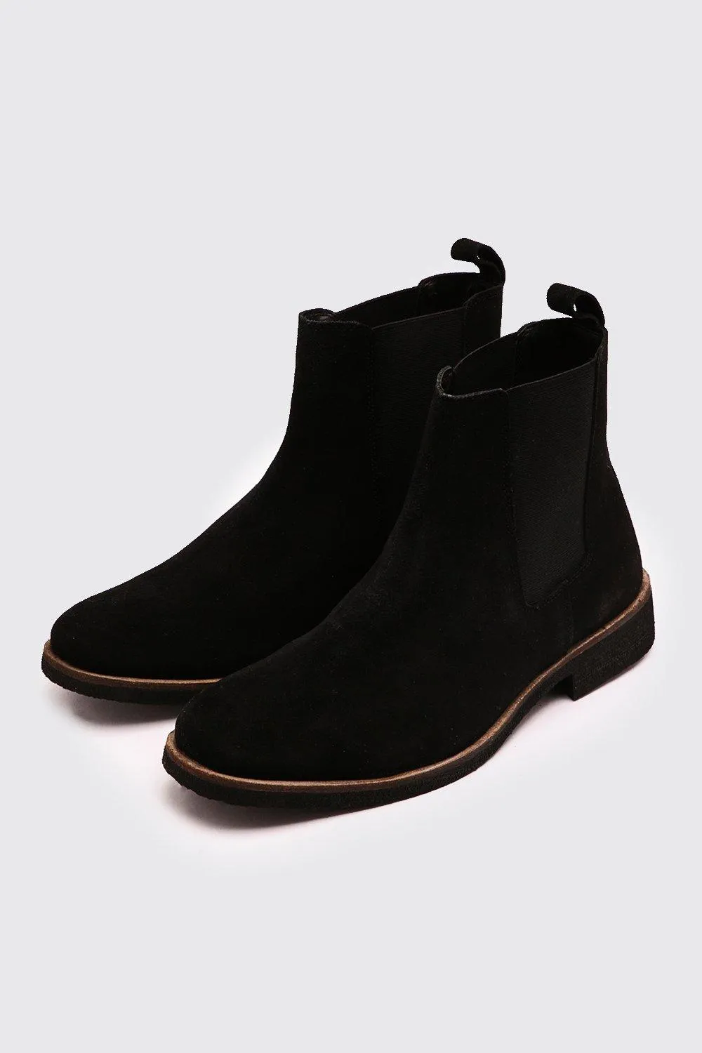 Real Suede Chelsea Boot