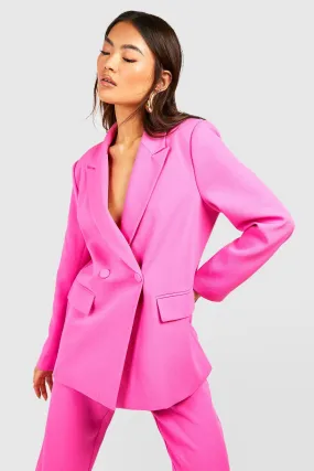 Relaxed Fit Single Breasted Tailored Blazer