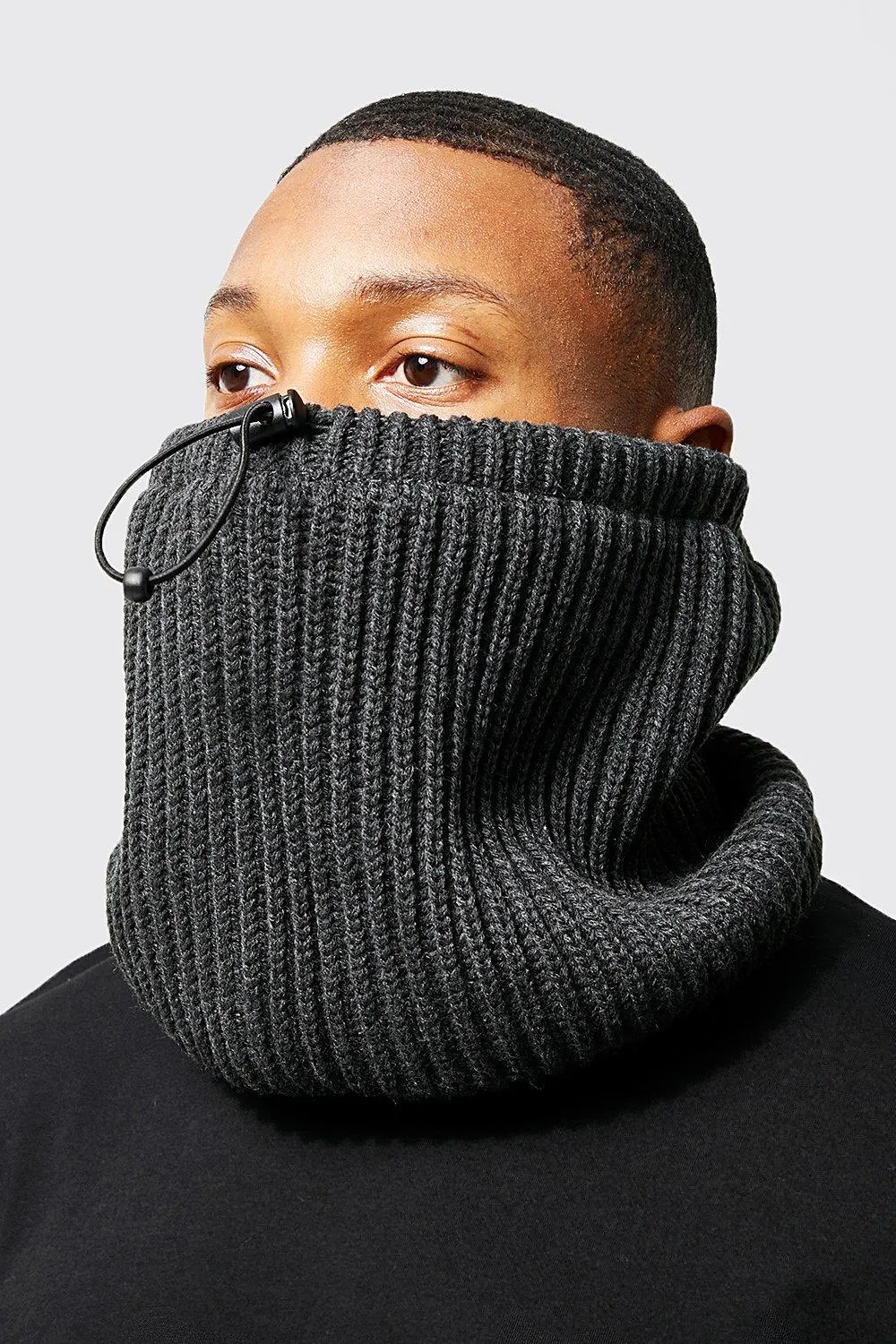 Reversible Knitted & Fleece Snood