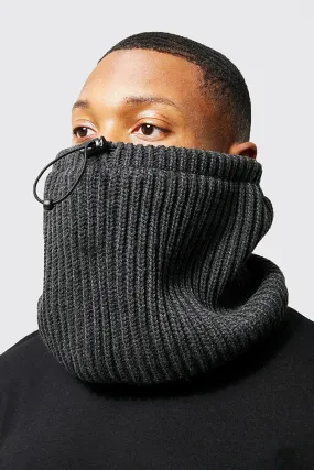 Reversible Knitted & Fleece Snood