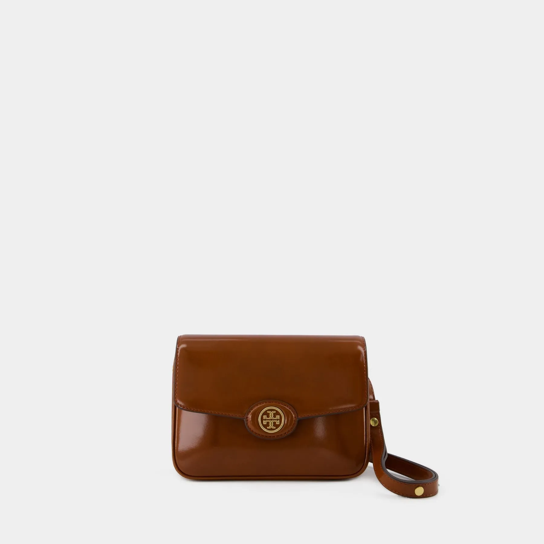 Robinson Spazzolato Bag - Tory Burch - Leather - Brown