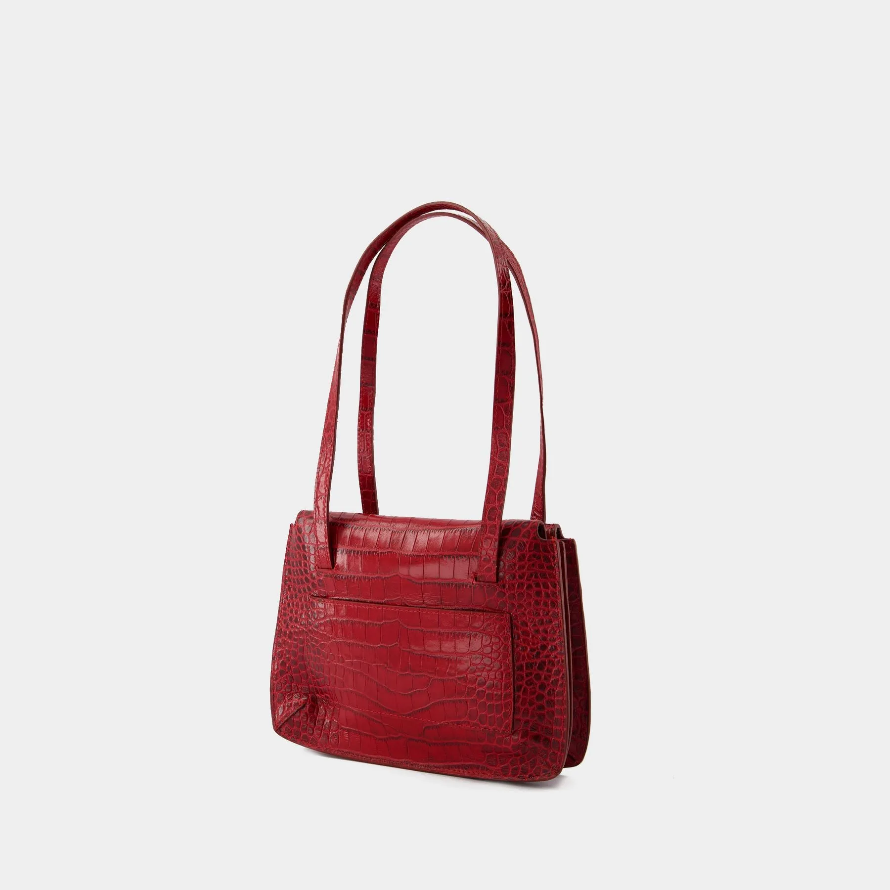 Rouje  Apero Bag - Rouje - Leather - Red Croco