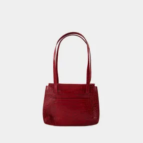 Rouje  Apero Bag - Rouje - Leather - Red Croco