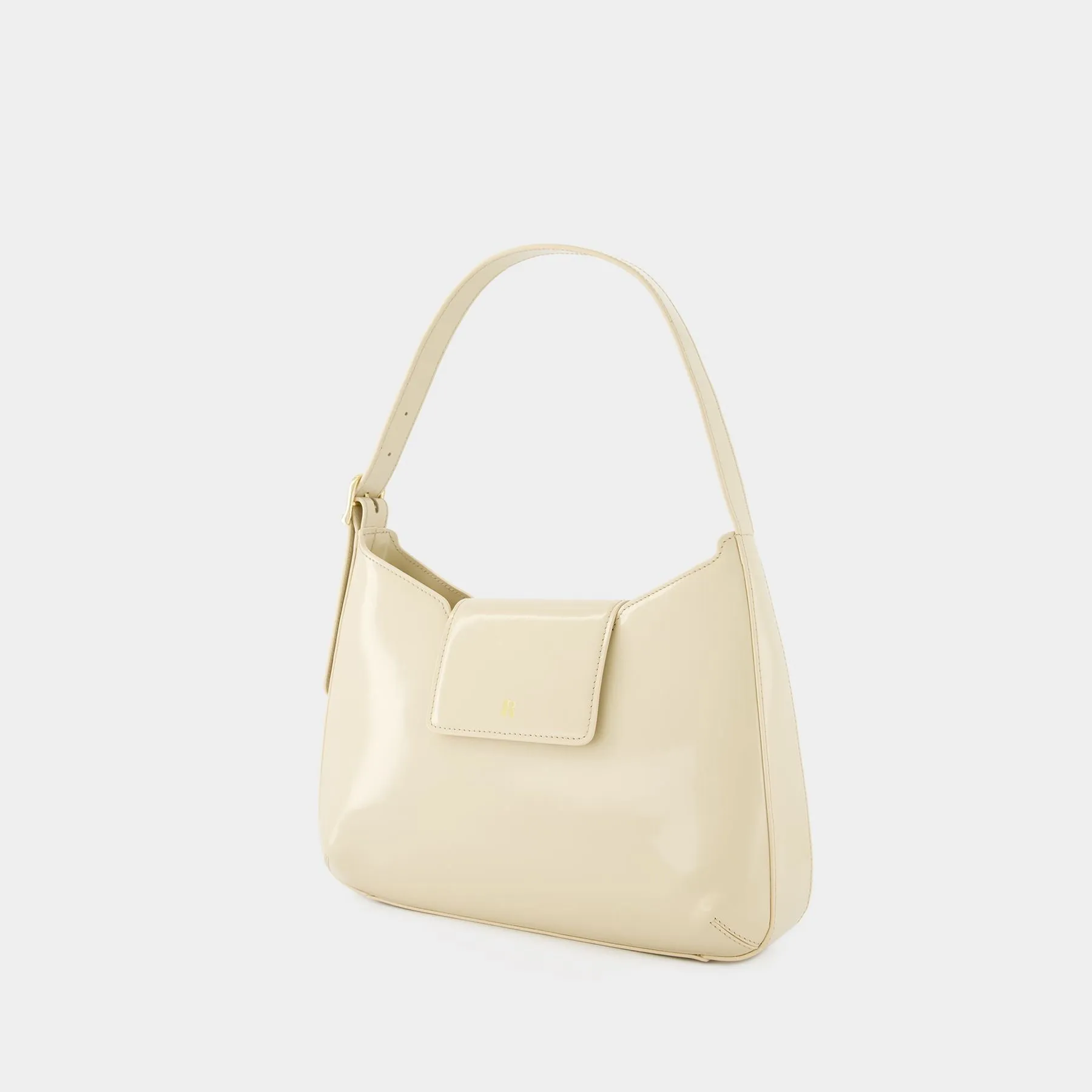 Rouje  Bobo Shoulder Bag - Rouje - Leather - Cream