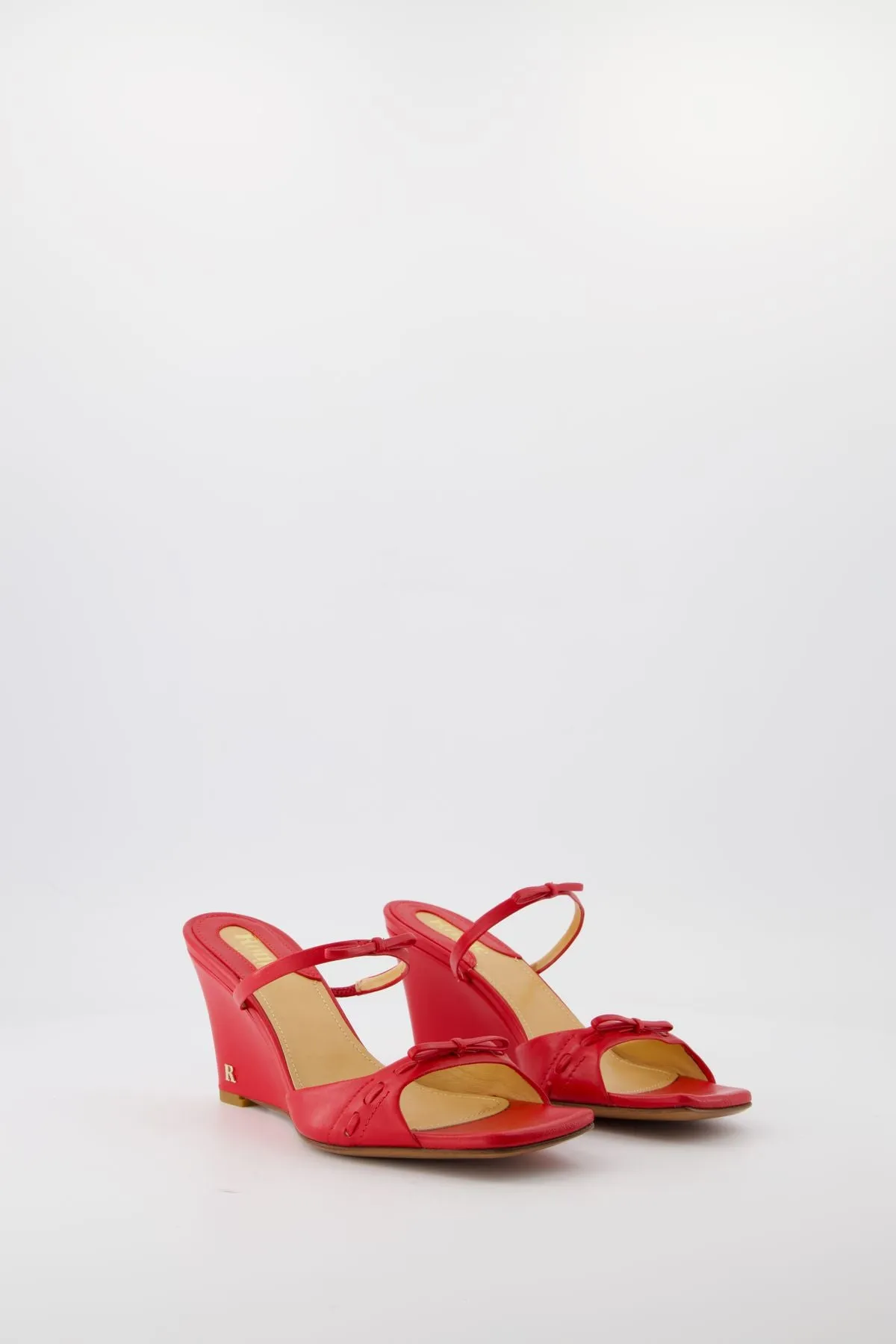 Rouje  Eve Pumps - Rouje - Leather - Red