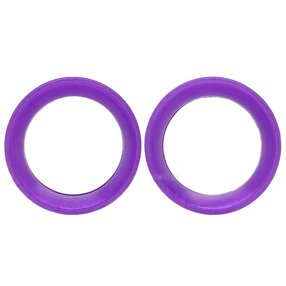 Silicone Skin Eyelets - Royal Purple Pearl