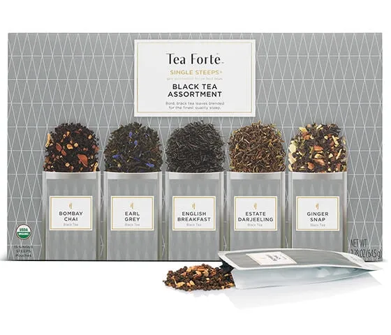 SINGLE STEEPS? SINGLE STEEPS? BLACK TEA ASSORTMENT