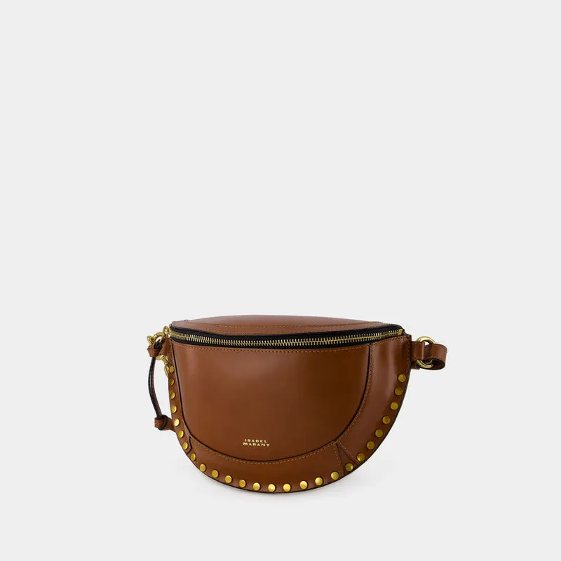 Skano Gz Shoulder Bag - Isabel Marant - Leather - Brown