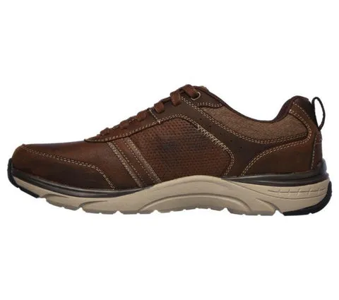 Skechers MEN'S RELAXED FIT SENTINAL-LUNDER Dark Brown