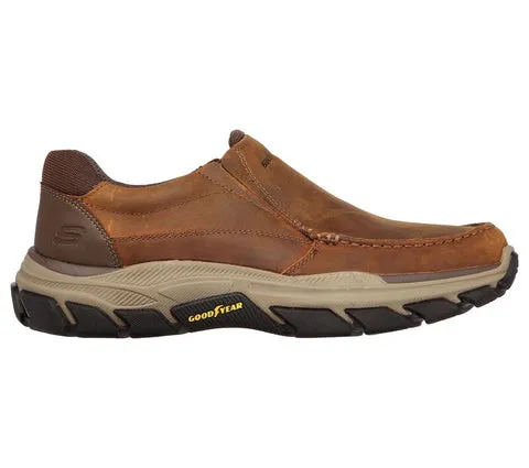 Skechers MEN'S RELAXED FIT- RESPECTED CATEL Brown