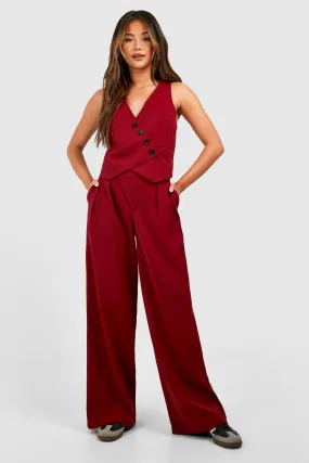 Slouchy Wide Leg Dress Pants