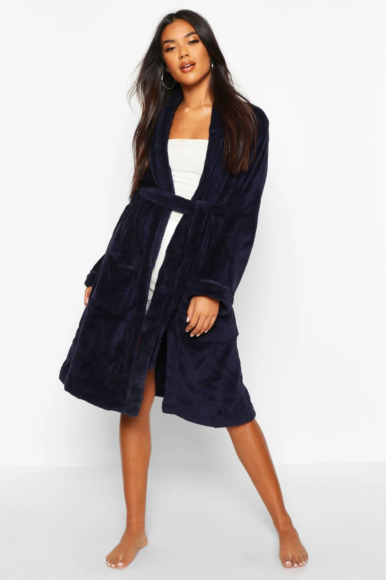 Soft Fleece Dressing Gown