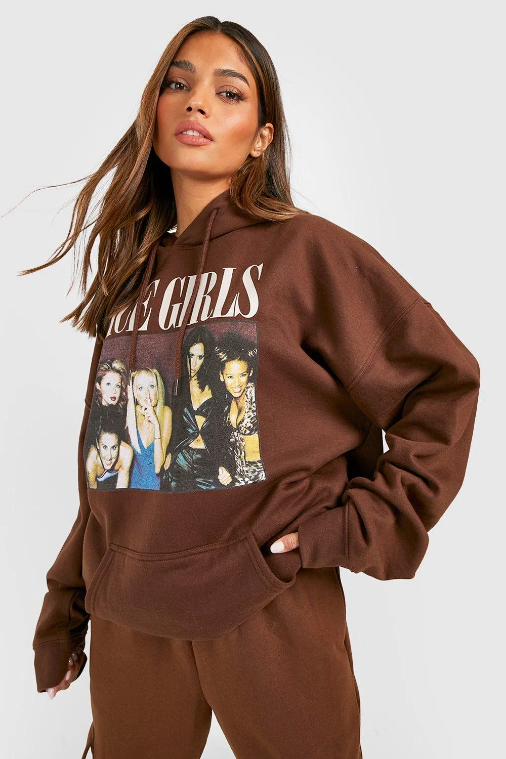 Spice Girls Graphic License Oversized Hoodie