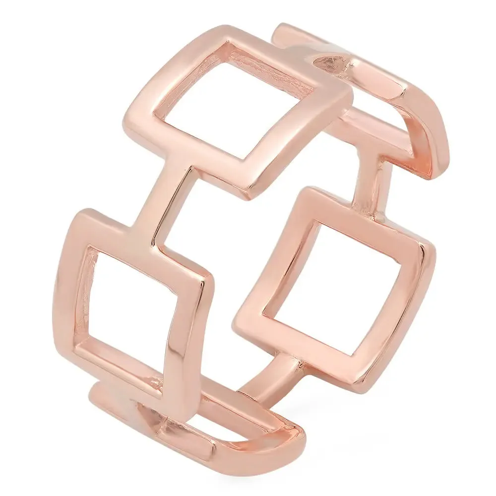 Statement Pink Gold Ring