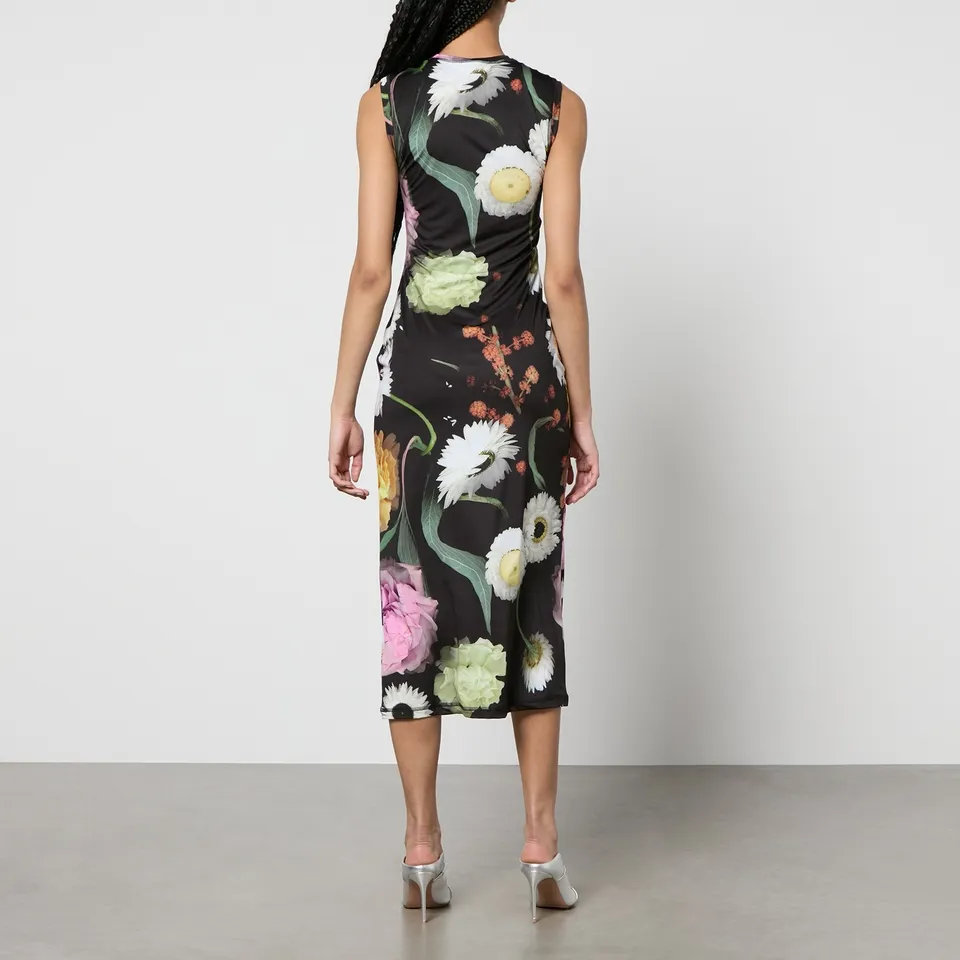 Stine Goya Danya Floral-Print Jersey Midi Dress - XS/S | Coggles