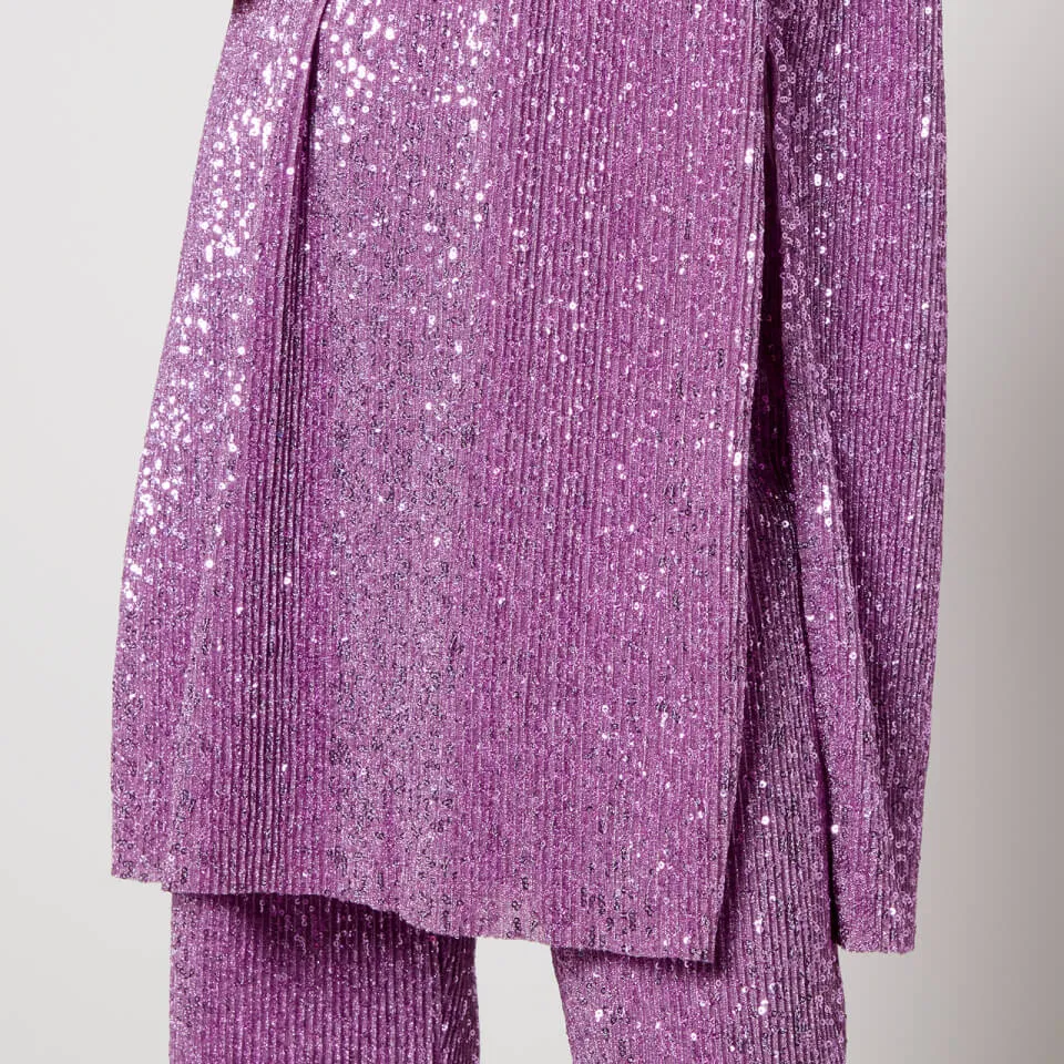 Stine Goya Isha Sequined Jersey Mini Dress - L | Coggles