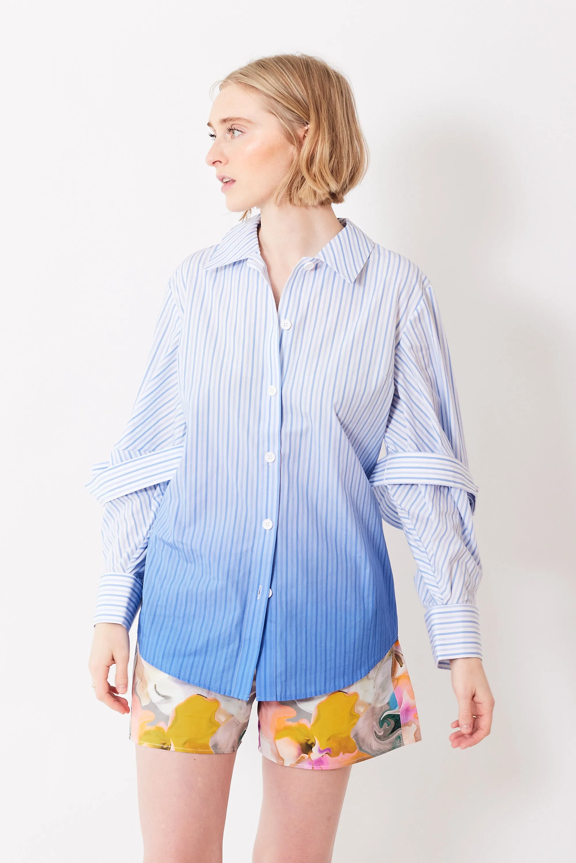 Stine Goya Nora Printed Poplin Shirt