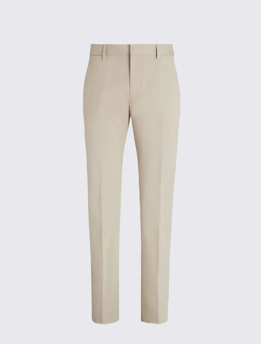 Stretch Cotton Pants