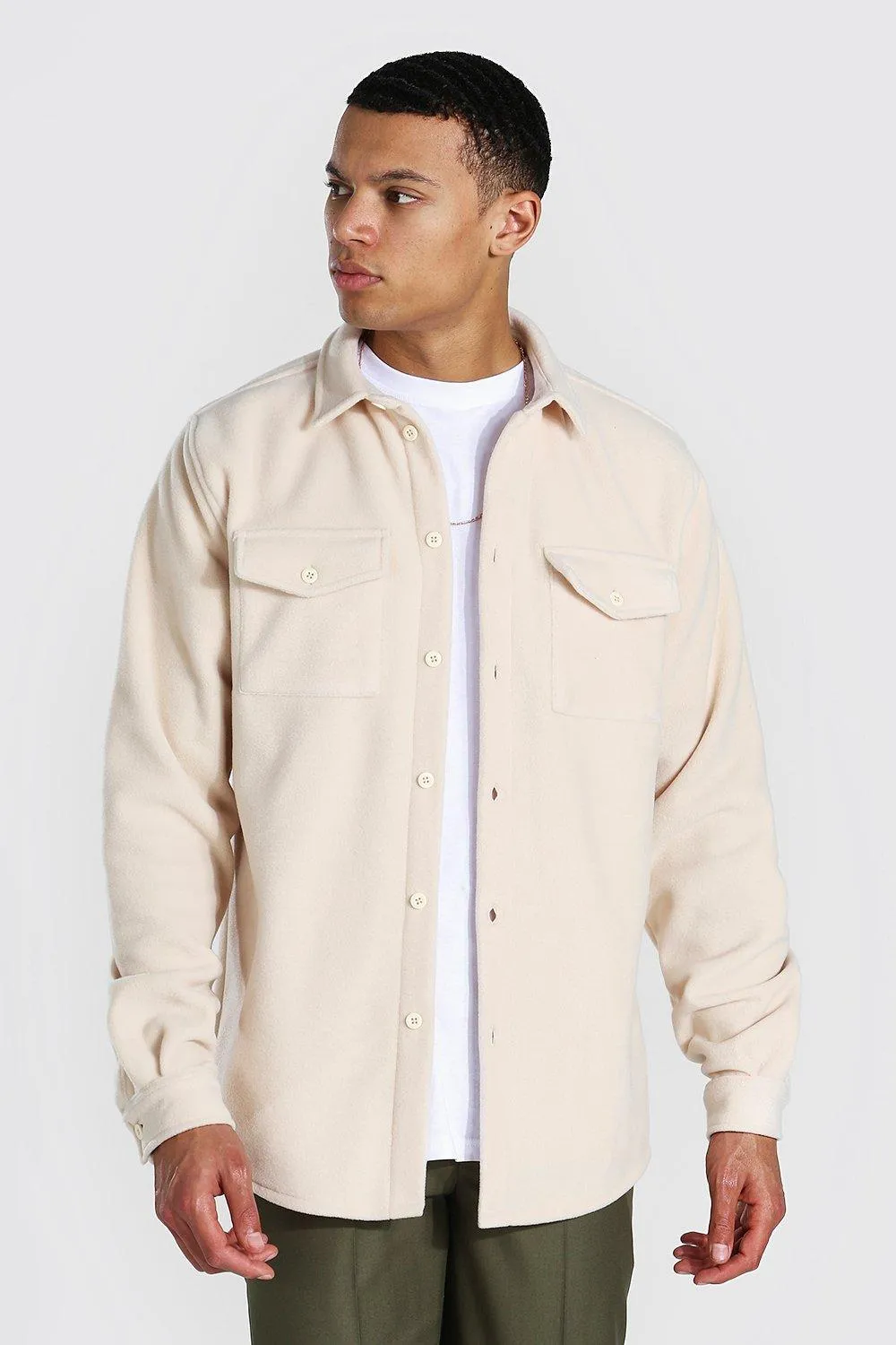 Tall Man Official Fleece Shirt Jacket