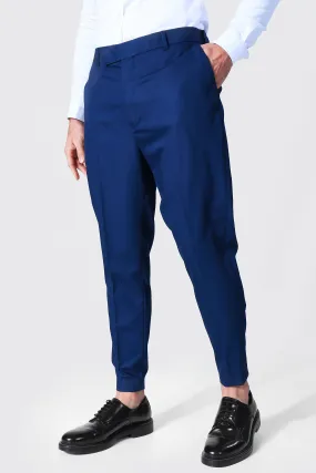 Tapered Part Elasticated Dress Pants