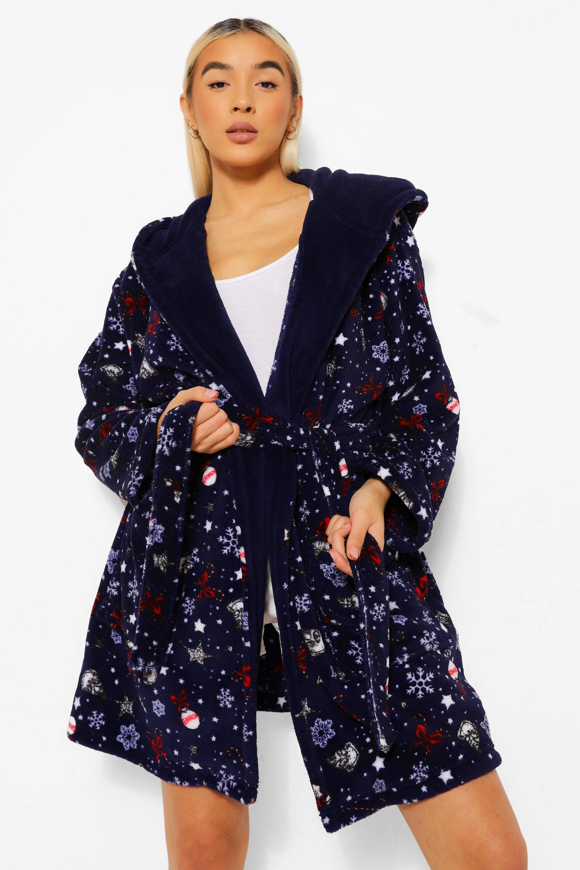 The Grinch Christmas Fleece Dressing Gown