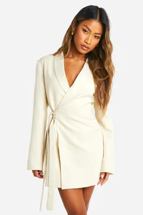 Tie Side Blazer Dress