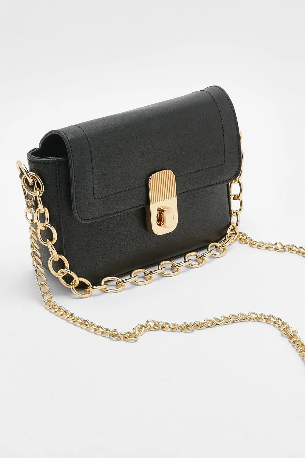 Twist Lock Loop Shoulder Bag