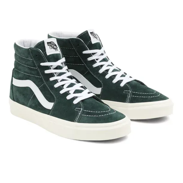 Vans Sk8 Hi (Pig Suede) Jungle Green