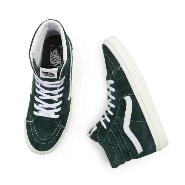 Vans Sk8 Hi (Pig Suede) Jungle Green