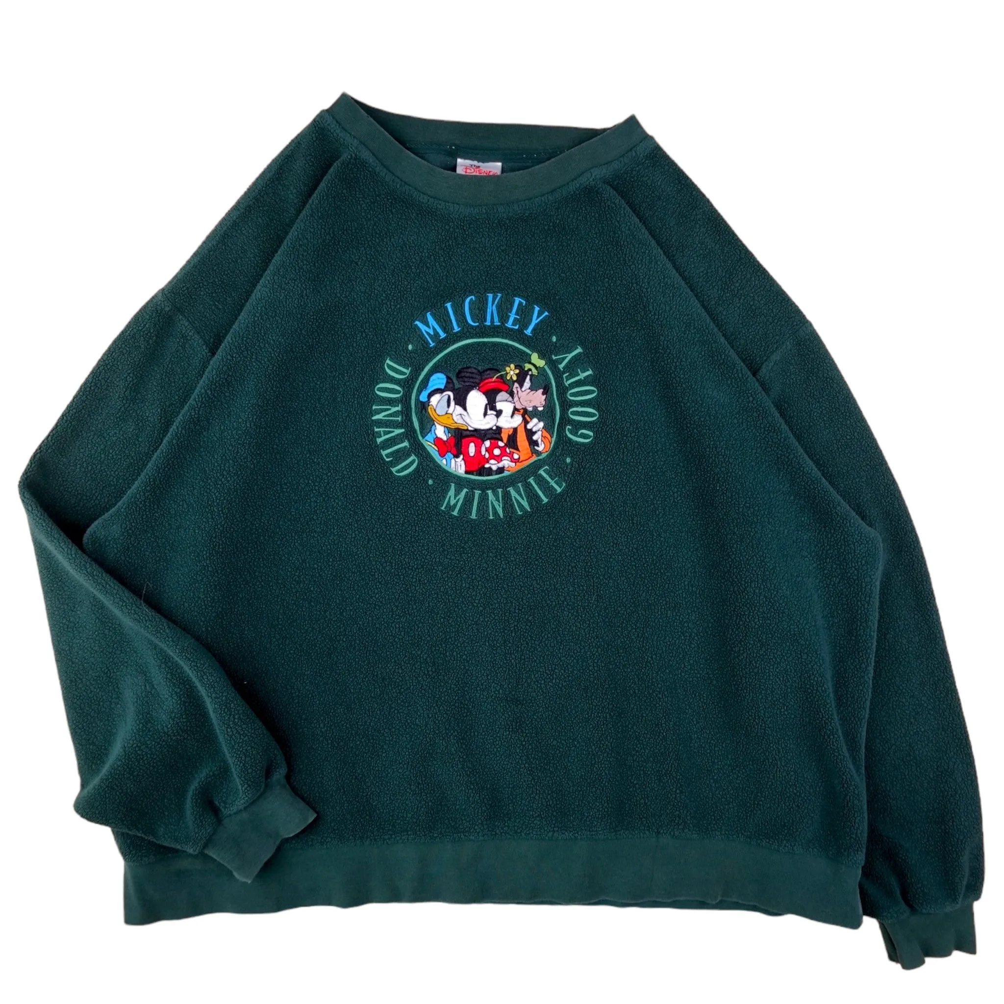 Vintage Mickey Disney Fleece Sweatshirt - XL