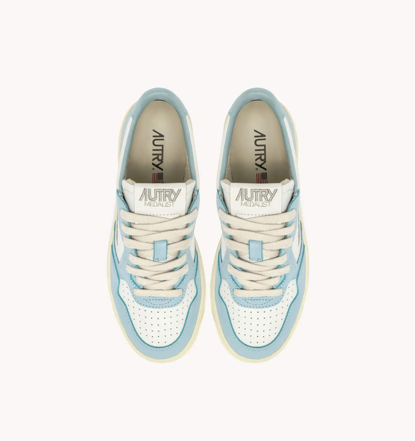 W Medalist Low Bi-Color Sneakers