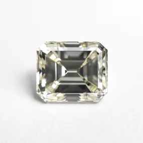 White Step Cut Diamond - 3.27ct Cut Corner Rectangle