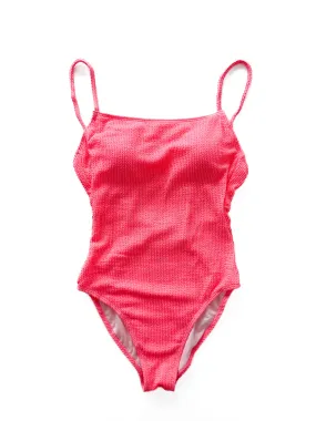 Women's One-Piece Swimsuit - Neon Pink